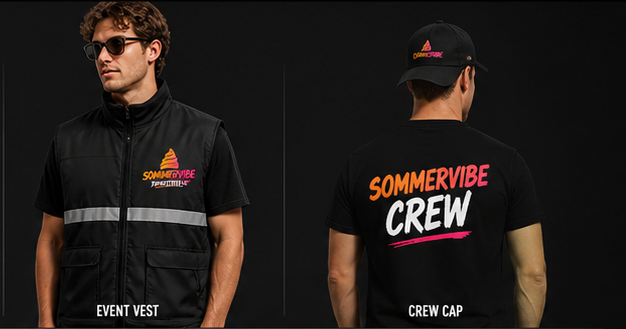 Event Vest + Crew Cap