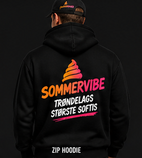 Største Softis Zip Hoodie