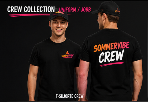 Crew T-skjorte